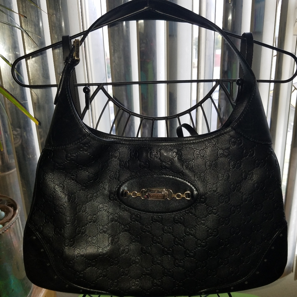 Gucci leather gg Handbag 💯% Authentic - Picture 10 of 14